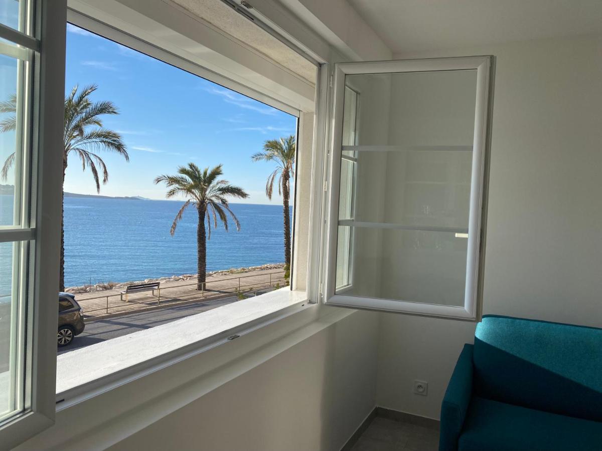 Splendide Studio Miramar Vue Mer Avec Terrasse Bandol Extérieur photo